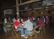 Tire Recycling - people sitting at tables