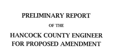 1st Hearing Preliminary Report for Amendment