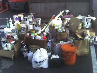HHW and Paint Recycling