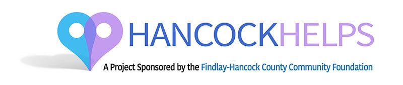 Logo for Hancock Helps project.